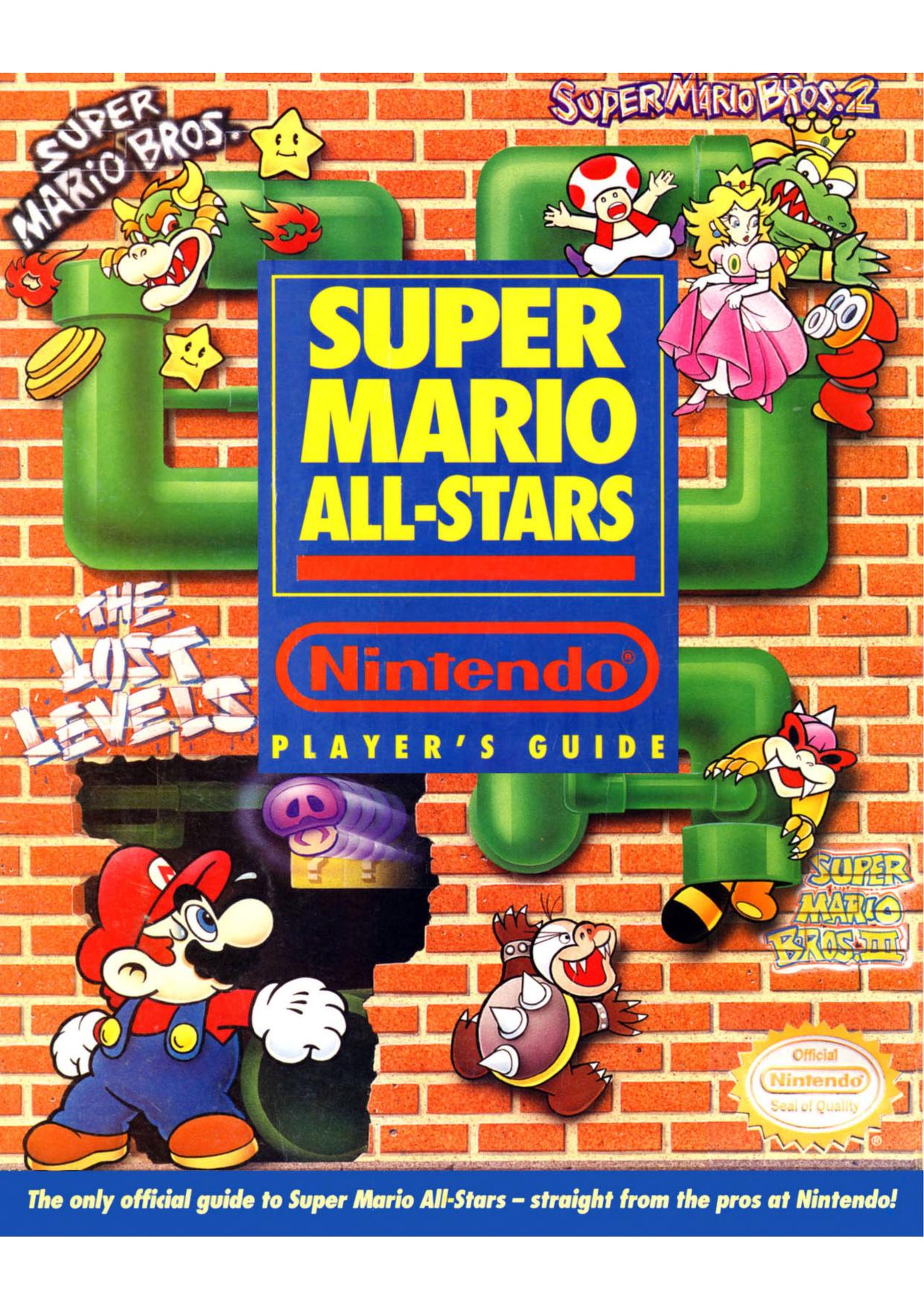 Sporten ongerustheid etnisch Super Mario All Stars Nintendo Player's Guide : Free Download, Borrow, and  Streaming : Internet Archive